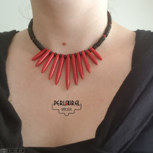 Collier pointes