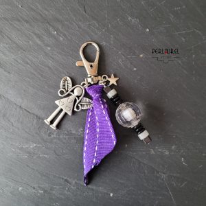 Bijou de sac ruban violet