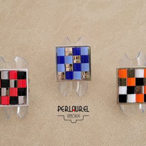 Bague tila argentée